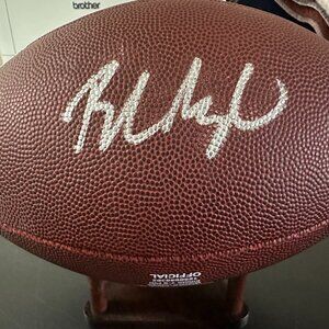 BAKER MAYFIELD SIGNED FULL SIZE AUTOGRAPHED FOOTBALL BUCCANEERS BROWNS W/COA 883